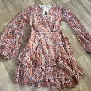 Japna Floral V-Neck Dress